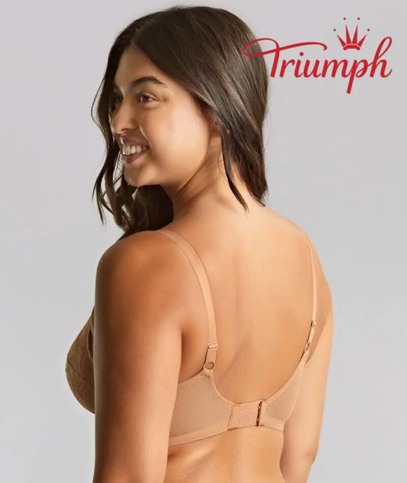 Triumph - (4 komada) Grudnjak s punim košaricama i izvezenom čipkom