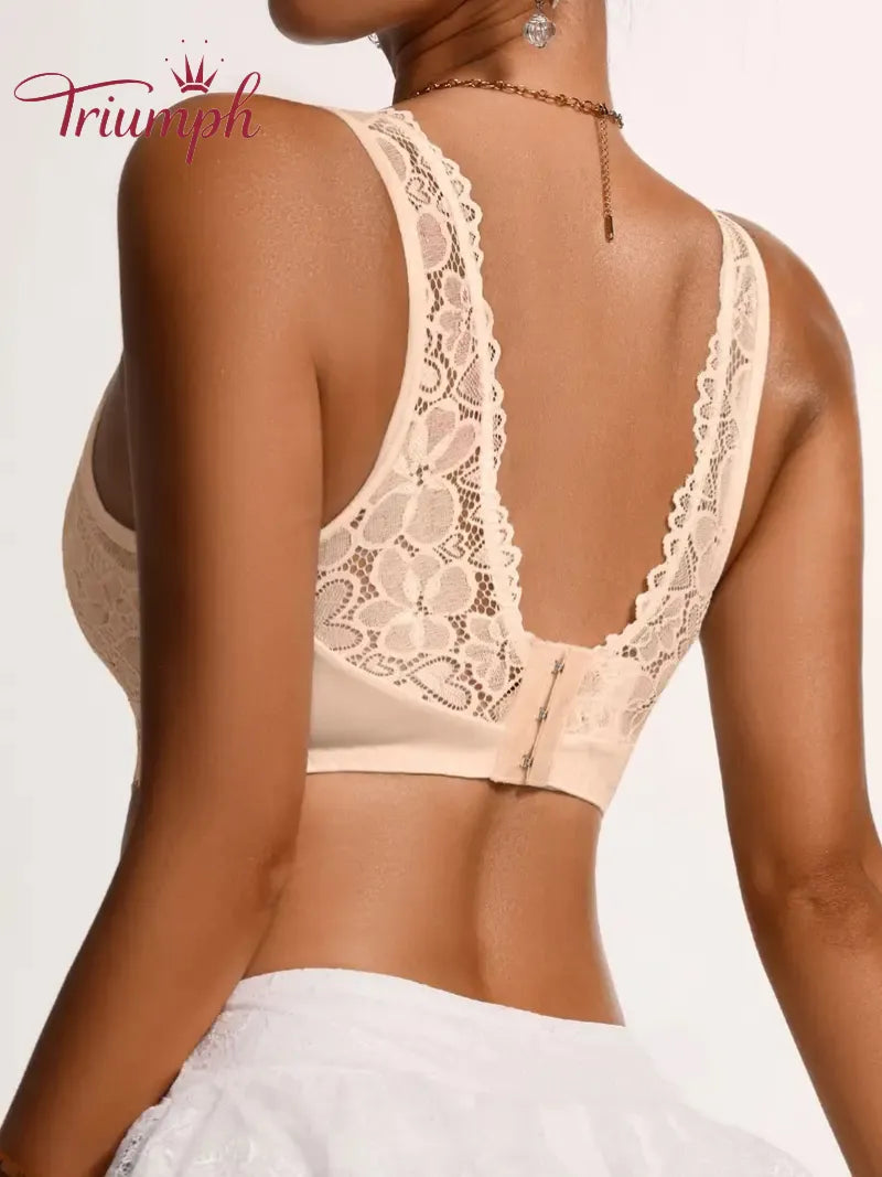 „Triumph“ – 4 vnt 🛒 Rudens naujovė nėriniuota liemenėlė