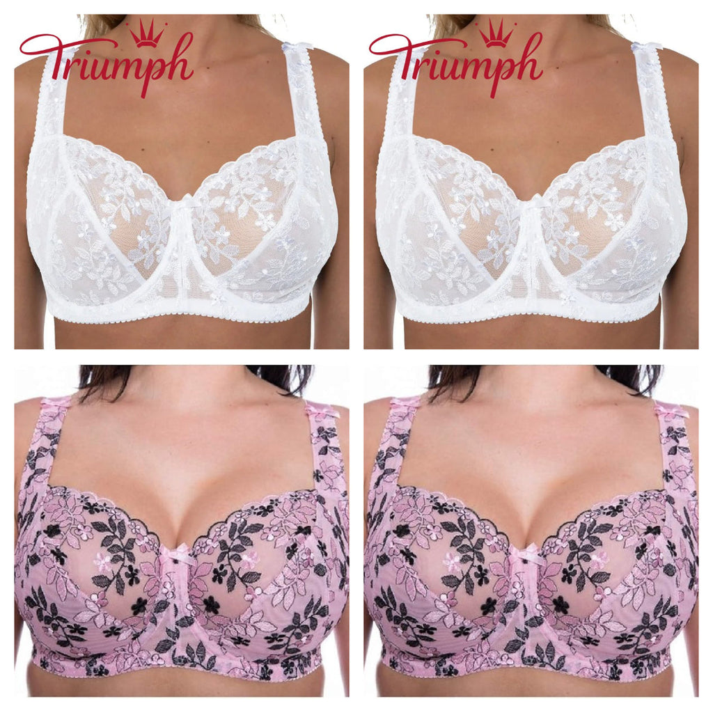 Triumph - 4 komada 🔥čipkastih grudnjaka 2025
