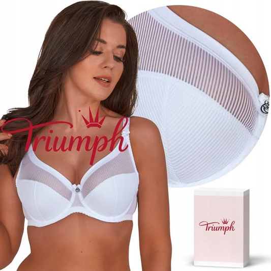 Triumph® Confezione da 4 reggiseni 💖50% di sconto ✨ Reggiseno fantastico e comodo per taglie forti, nuovo modello per il 2025.
