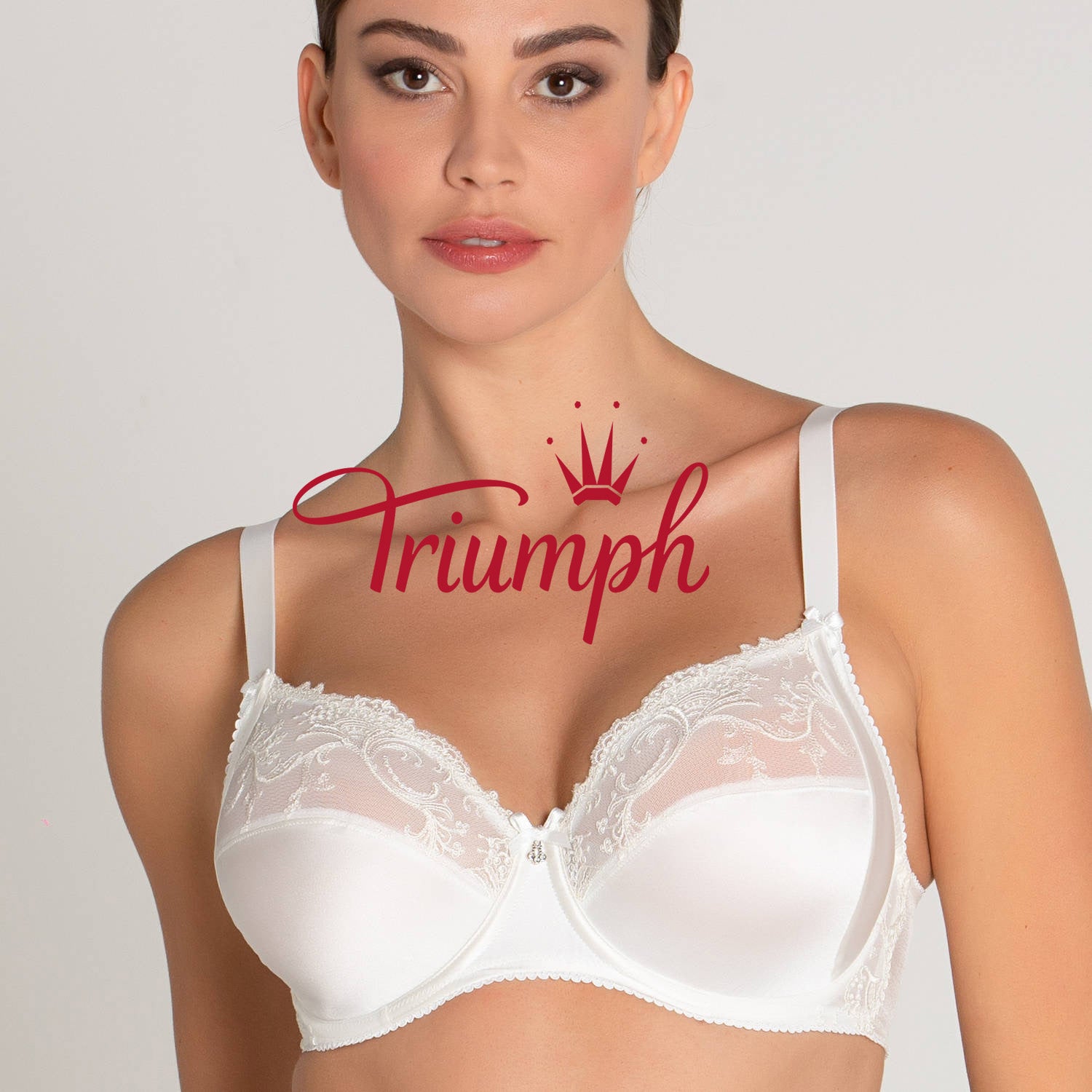 Triumph - (4 kom) Svileni grudnjak s žicom za dobar osjećaj